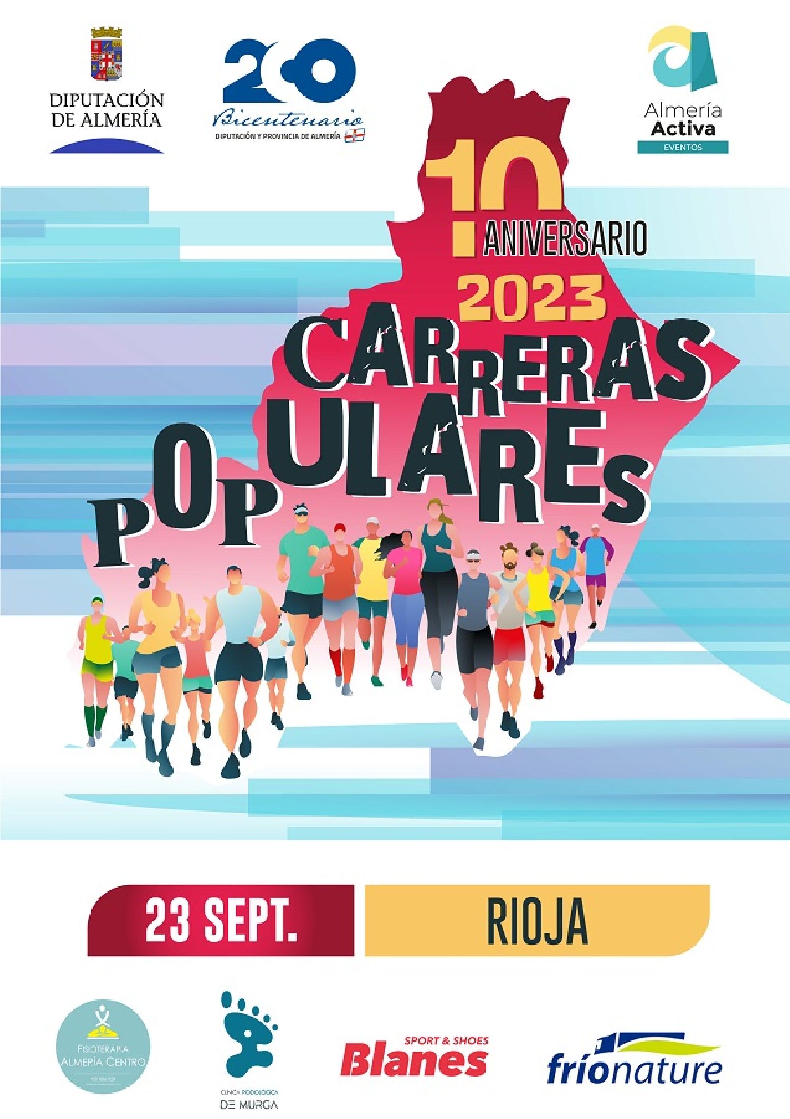 Circuito Provincial de Carreras Populares Diputación de Almería. Rioja 23-9-23